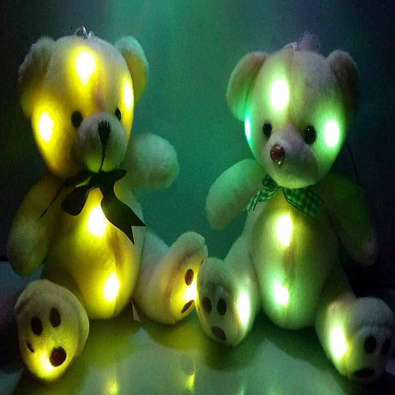 Colorful LED Plush Teddy Bear – Glow-in-the-Dark Soft Toy